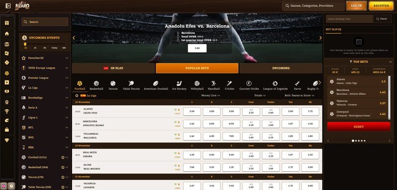 Best lizaro online casino in United Kingdom